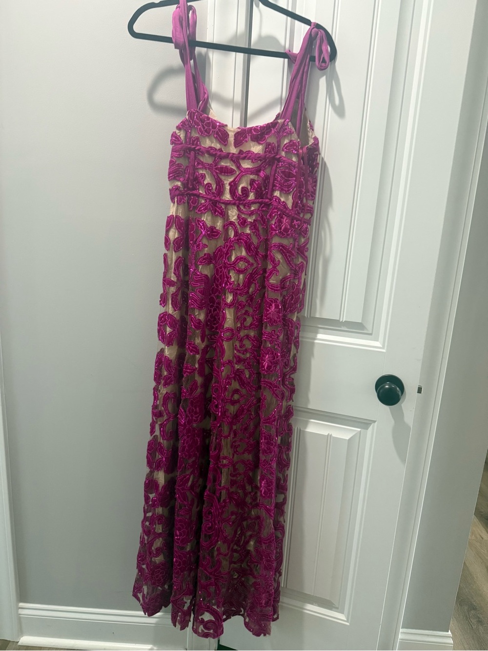 Free People Fuchsia Lucille Jumpsuit - Picture 5 of 7